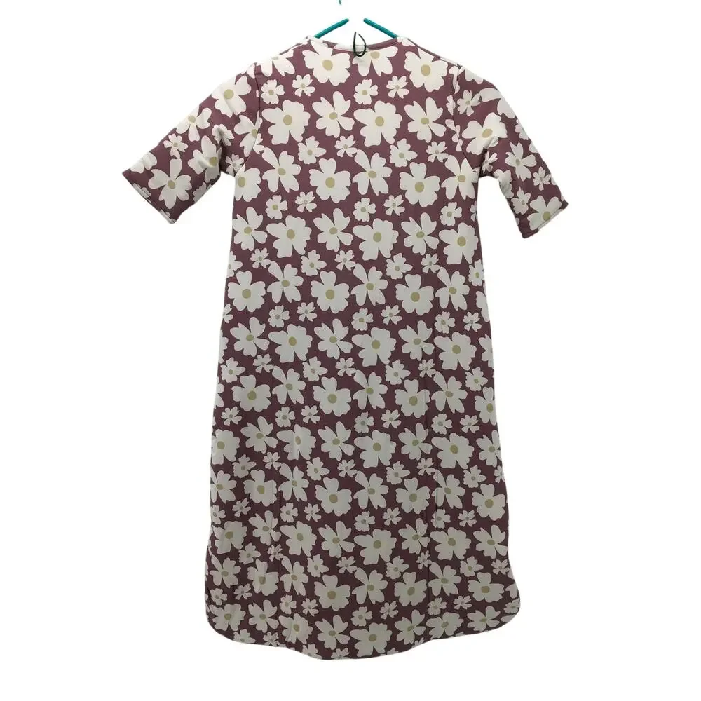 Gunamuna Bamboo Long Sleeve Sleep Sack Bag Blossom Floral Print 24-36 Mo NEW
